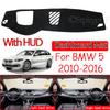 Anti-Slip Mat Dashboard Cover Pad Sunshade Dashmat Carpet Cape Accessories 520i 525i 530i for BMW 5 Series F10 2010~2016