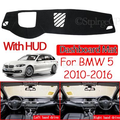 Anti-Slip Mat Dashboard Cover Pad Sunshade Dashmat Carpet Cape Accessories 520i 525i 530i for BMW 5 Series F10 2010~2016