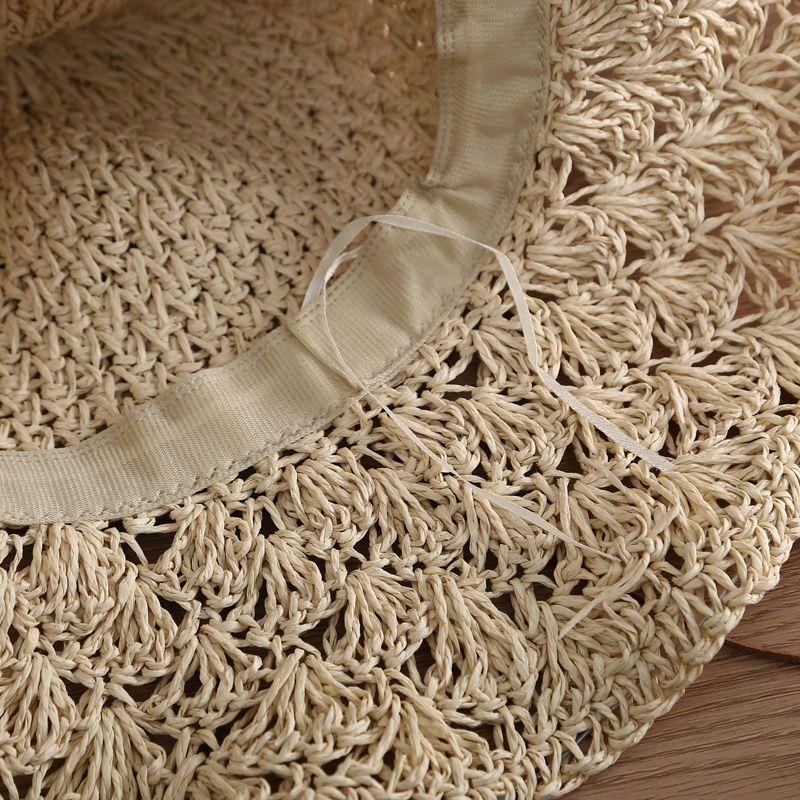 Women's Straw Hat Sun Protection Hat Sun Protection Hat Summer Sun Protection Hat Beach Grass Hat