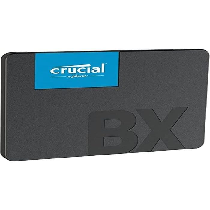 CRUCIAL - Disque SSD Interne - BX500 - 500go - 2,5" pouces (CT500BX500SSD1)