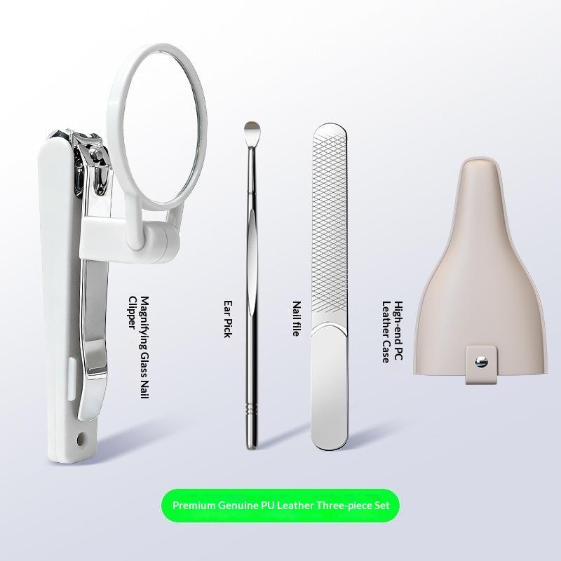 Magnifying Glass Nail Clipper Large Household Anti-Splash Nail Trimmer For Elderly Adults, Suitable For Thick And Hard Nails