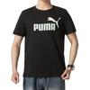 Puma Letter Print Casual Sweat-Absorbing Round Neck Short Sleeve T-Shirt Men Tops Black 847666-97