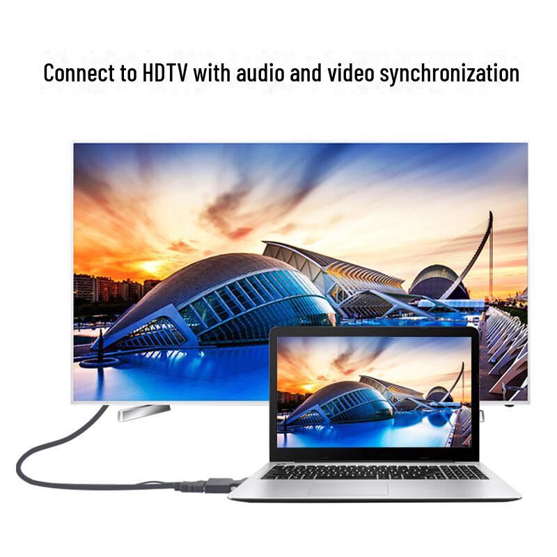 Biaz VGA zu HDMI Buchse Konverter mit Audio-Adapterkabel