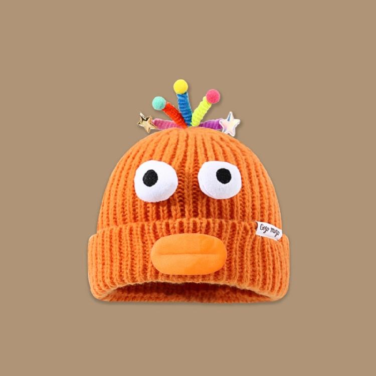 Slouchy Funny Clown Beanies Winter Warm Skull Cap Knitted Beanie Accessories
