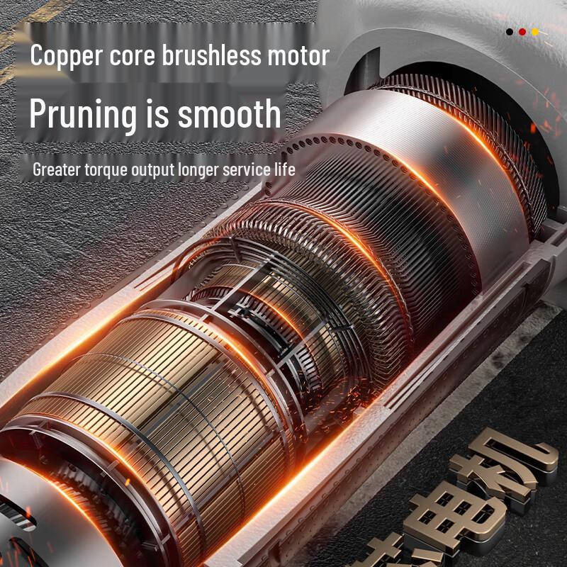 Oulaide 21V Cordless Electric Pruning Shears CN Plug (adapter Included)