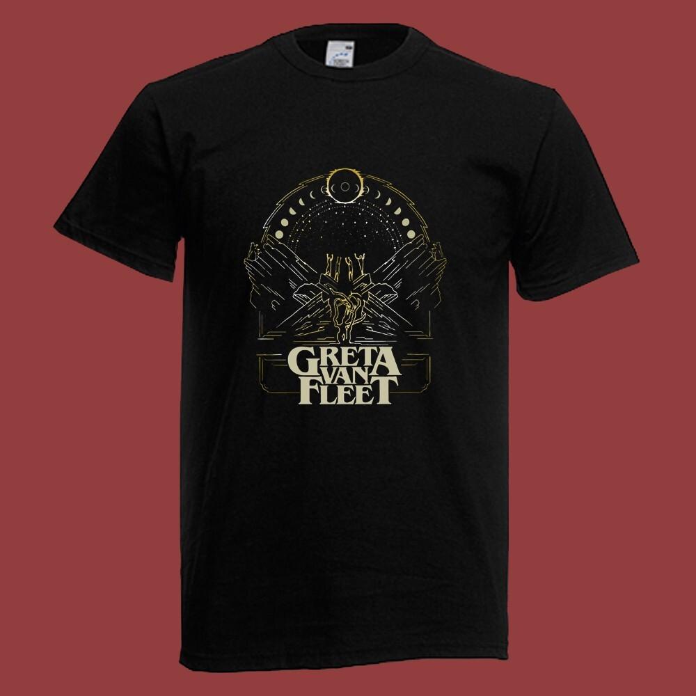 Greta Van Fleet Moon Phase Graphic T-shirt