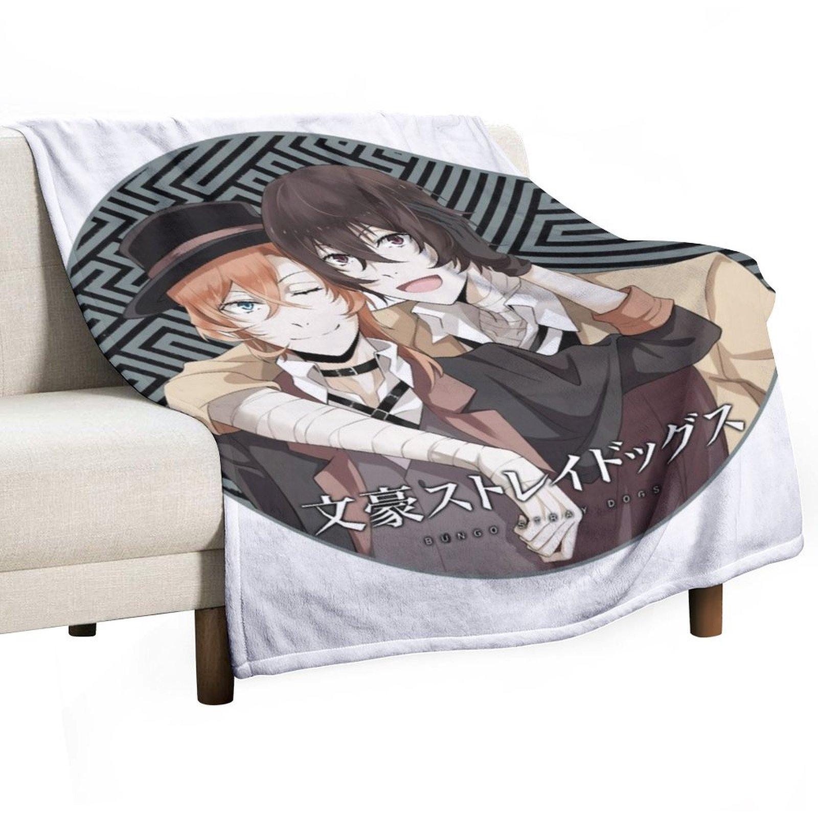 

dazai osamu-Chuya Nakahara Throw Blanket sofa bed Vintage Baby Sofa Quilt Blankets 30x40in