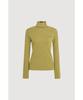 LUCKY CHOUETTE Gingham Check High Neck Knit Pullover (Yellow) Lfwaw25310Yex