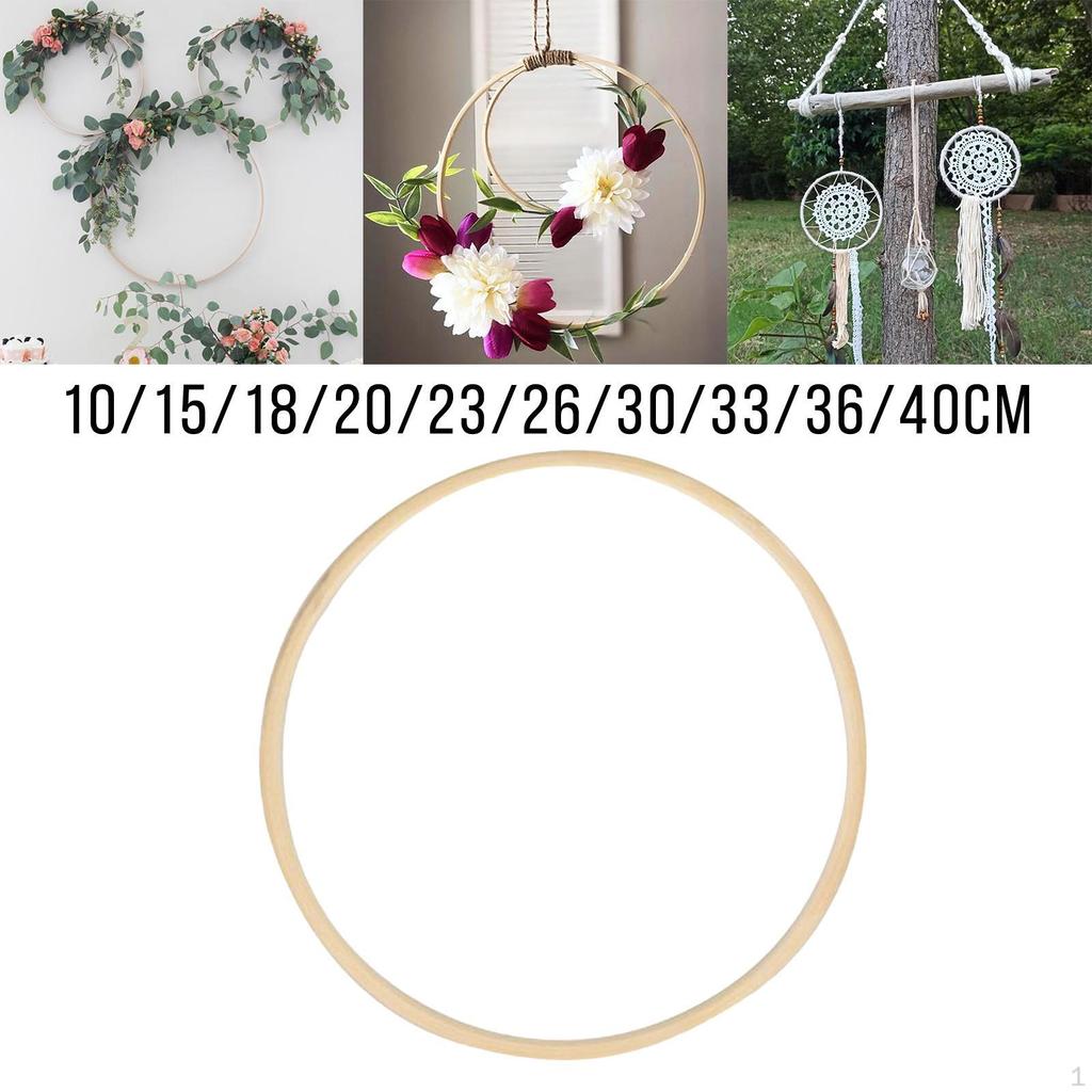 10 Pieces Embroidery Hoops Macrame DIY Wedding