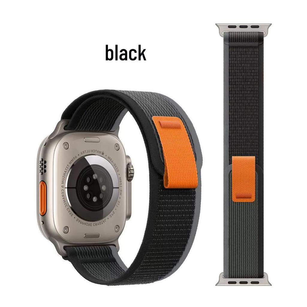 Kompatibles Apple Watch Series 10 Trail Loop Nylon Sportarmband