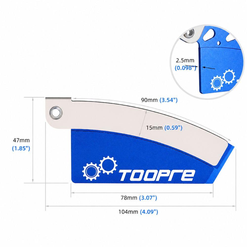 Aluminum Alloy,304 Stainless Steel Disc Brake Alignment Tool  Hydraulic Disc Brake Systems
