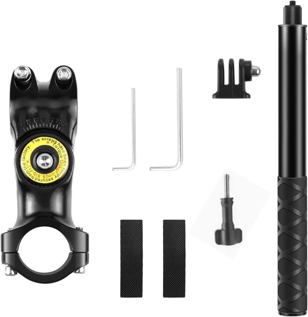 Manubrio per Manico Selfie Invisibile per Moto per GoPro Max Insta360 X5 4 3