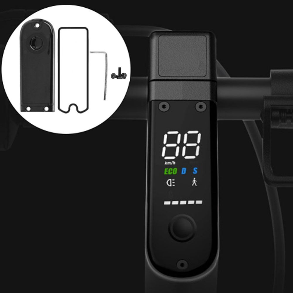 Black Scooter Panel Plastic Dashboard Display for Ninebot MAX G30 Electric Scooter Riding