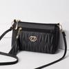 Women's Mini Messenger Bag: High-End Tassel Soft Leather for Middle-Aged Women