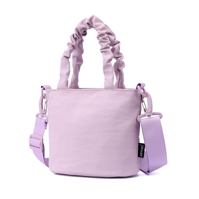 Solid Color Handbag Women's Lightweight Shoulder Bag