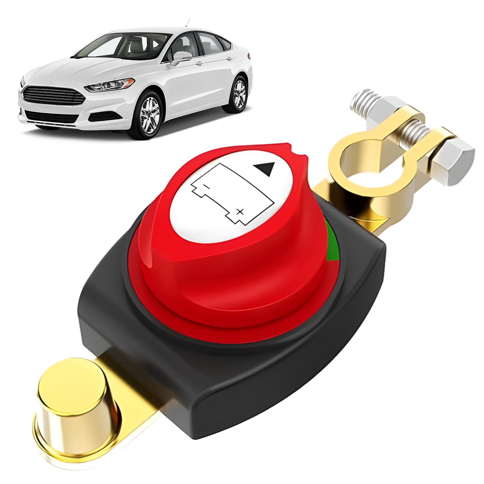 ADOFUN Главный отключающий переключатель клеммы 12-48В Отключающий переключатель Отрезной клеммы Отключение