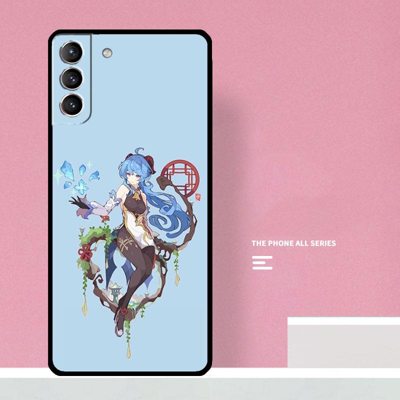 Genshin Impact GanYu Game Phone Case For Samsung Galaxy S26 S23 Ultra S20 S21 S22 S24 S25 Plus S10 S25 FE Cover Coque