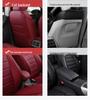Durable Leather Golf Car Seat Cover – Universal Fit for All Seasons, Five-Seat Full Coverage.
