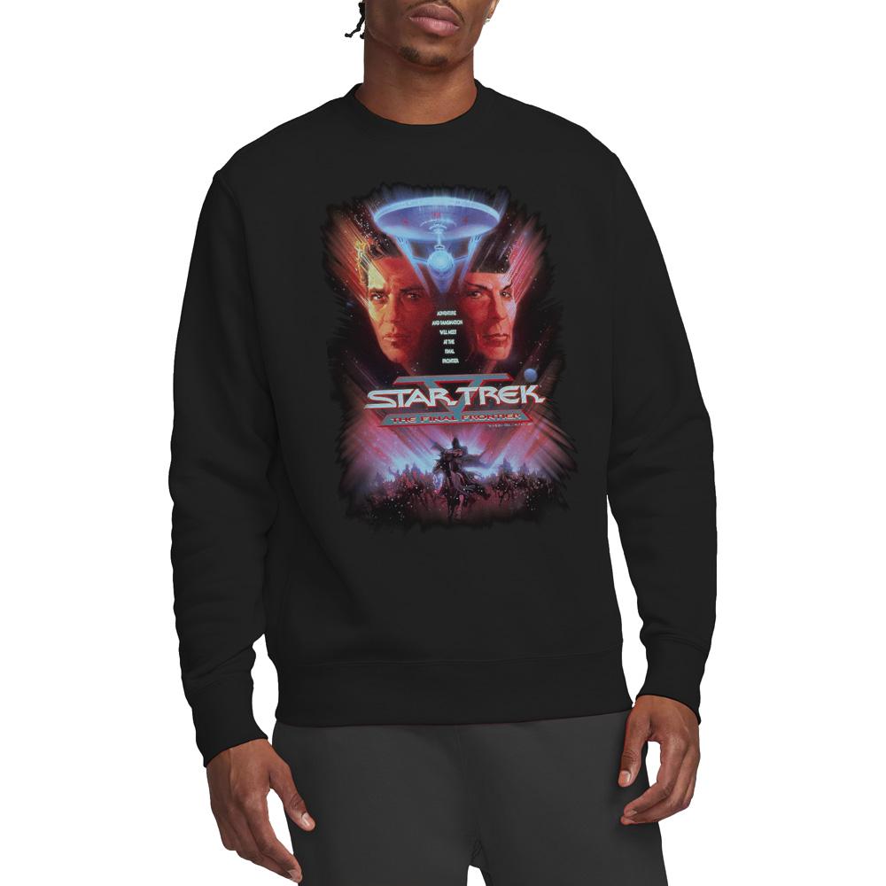 STAR TREK Unisex Adult The Final Frontier Sweatshirt