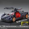1/32 Pagani Fengshen BC Legierungs-Sportwagenmodell, mit Ton und Licht Kinder-Spielzeugauto, Spielfahrzeug Geschenk für Jungen Halloween