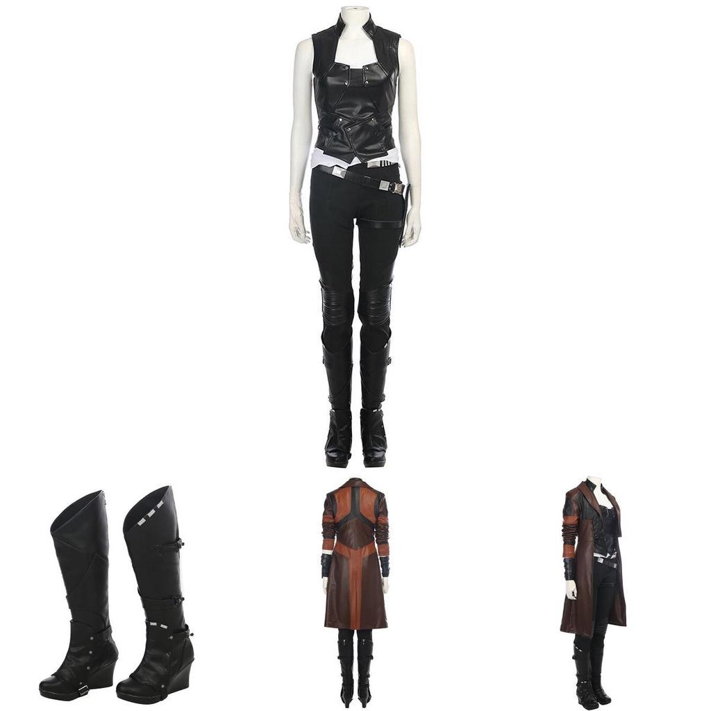 Guardians Of The Galaxy Gamora Cosplay Costume Set For Halloween And Carnival