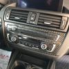 For BMW F20 F21 1 Series Accessories Car Interior Real Carbon Fiber Console Air Conditioning CD AC Panel Cover Trim Car Styling