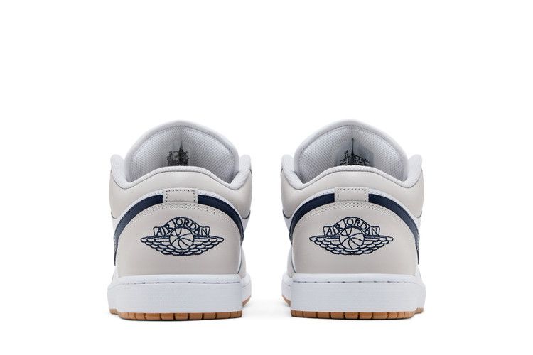 Jordan 1 Blu Notte Basso Grigio Neutro