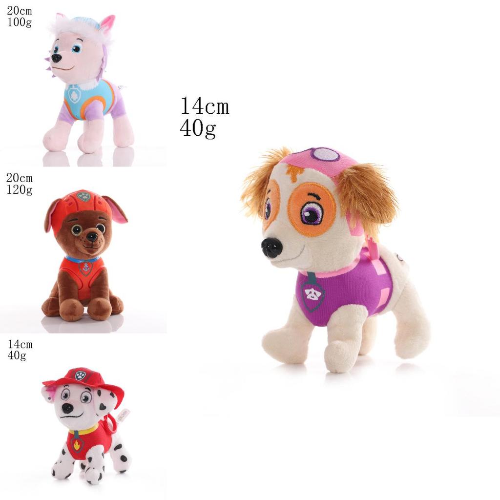 Adorable 20cm Paw Patrol Dog Plush Toy Stuffed Puppy Doll For Kids Gift Collection