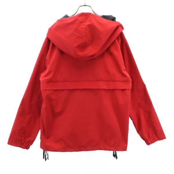 unused VAST222 18AW made in Japan Side zip Anorak Parker 2 Red Men's Used