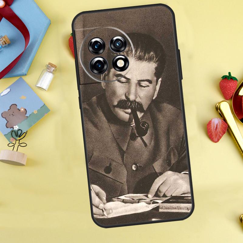 Russian Commander Stalin Case For OnePlus 15 13 12 11 9 10 Pro 13T 13R 12R 10T 8T Nord 5 CE 3 4 2 Lite N20 N30 Cover