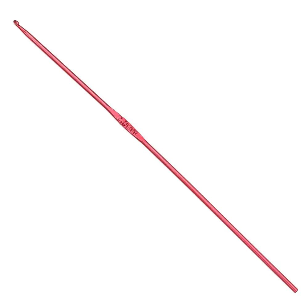 Colorful Knitting Crochet Aluminum Knitting Needle Crochet Needles Crochet Hook Set Sweater Stitch Tool Sewing Accessories