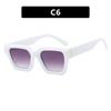 UV400 Square Frame Sunglasses Rice Nail UV400 Sun Glasses Multicolor Lenses Eyewear  Women