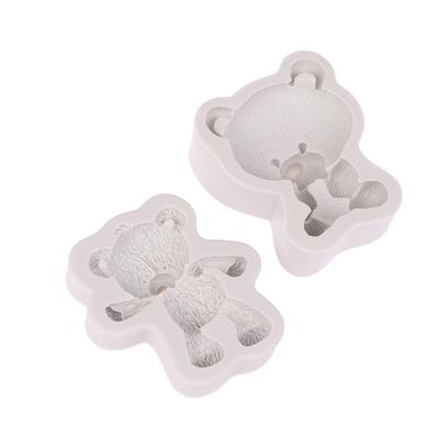 3D Bär Silikonform Fondant Schokolade Süßigkeiten Gelee Form Diy Ton Modell Kuchen Dekorieren Werkzeuge Küchenzubehör Backformen