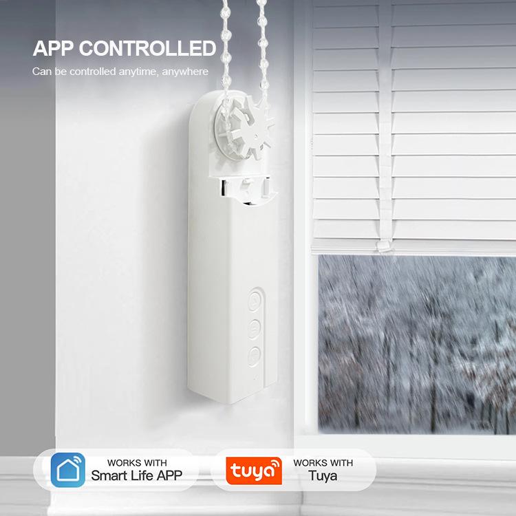 ZigBee Smart Electric Curtain Motor with Remote & App Control