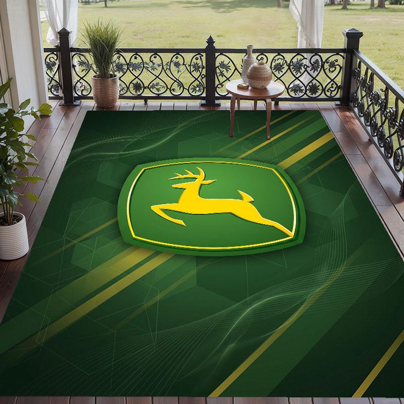 Měkký koberec na podlahu s motivem John Deere, kusový koberec, dekorativní podložka pro dekoraci domácího pokoje