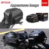 Rhinowalk Motorcycle Seat Hard Large Motorcycle Touring Helmet Waterproof Inner Easy with Shoulder Universal Fit Bag, Shell, 23L-35L Capacity,