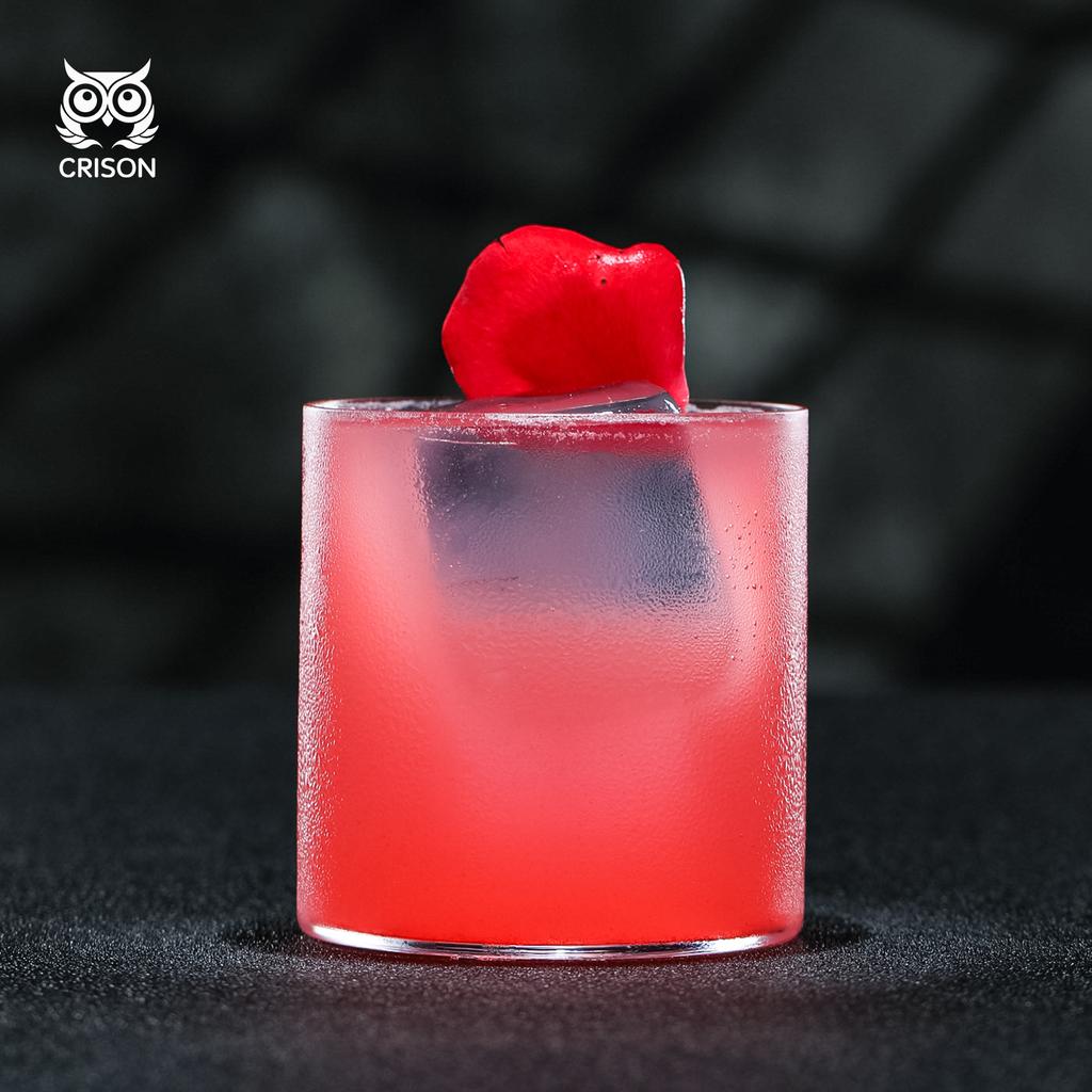 PRE01 CRISON old fashioned glass/Whiskey glass/Lead free crystal cup/Japanese style classical cup 320ml