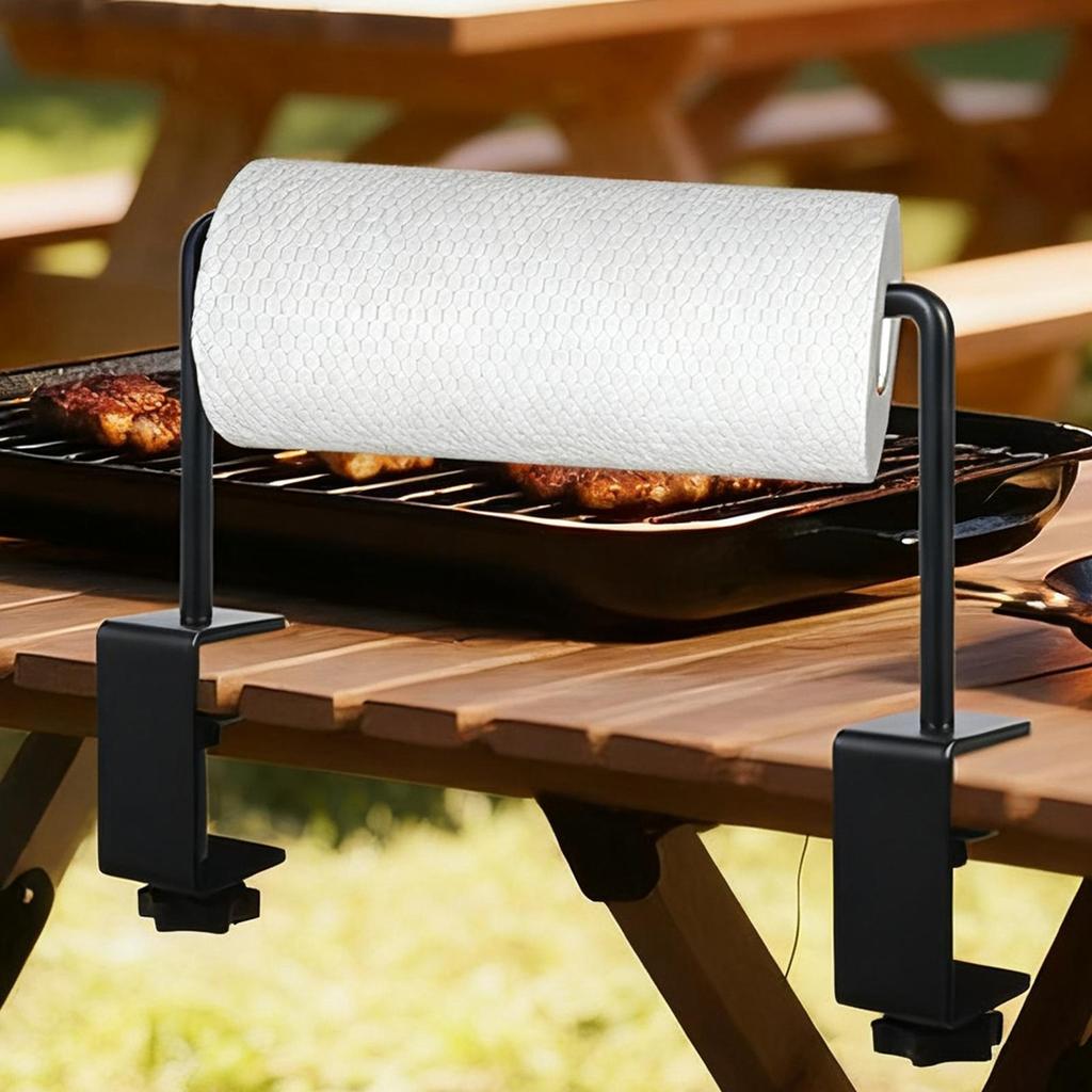 2 stk Kraftpapirrullholder Justerbar Skrivebord Plakatdispenser Kunstpapirrullholder For Kunststasjon Klasserom Kjøkken