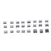 240Pcs with Storage Box Micro USB Connector Set Micro USB Connector  Electronic Devices