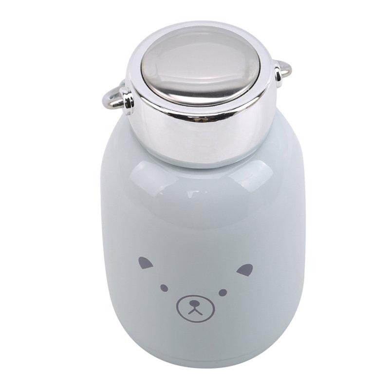 Portable Thermos Bottle Stainless Steel Unisex Mini Cartoon Animal Travel Cute Thermo Cup
