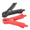2 Stücke U58 30A Test Clip Messing Vernickelt Test Terminal Klemme mit ABS Schutzhülle Rot Schwarz