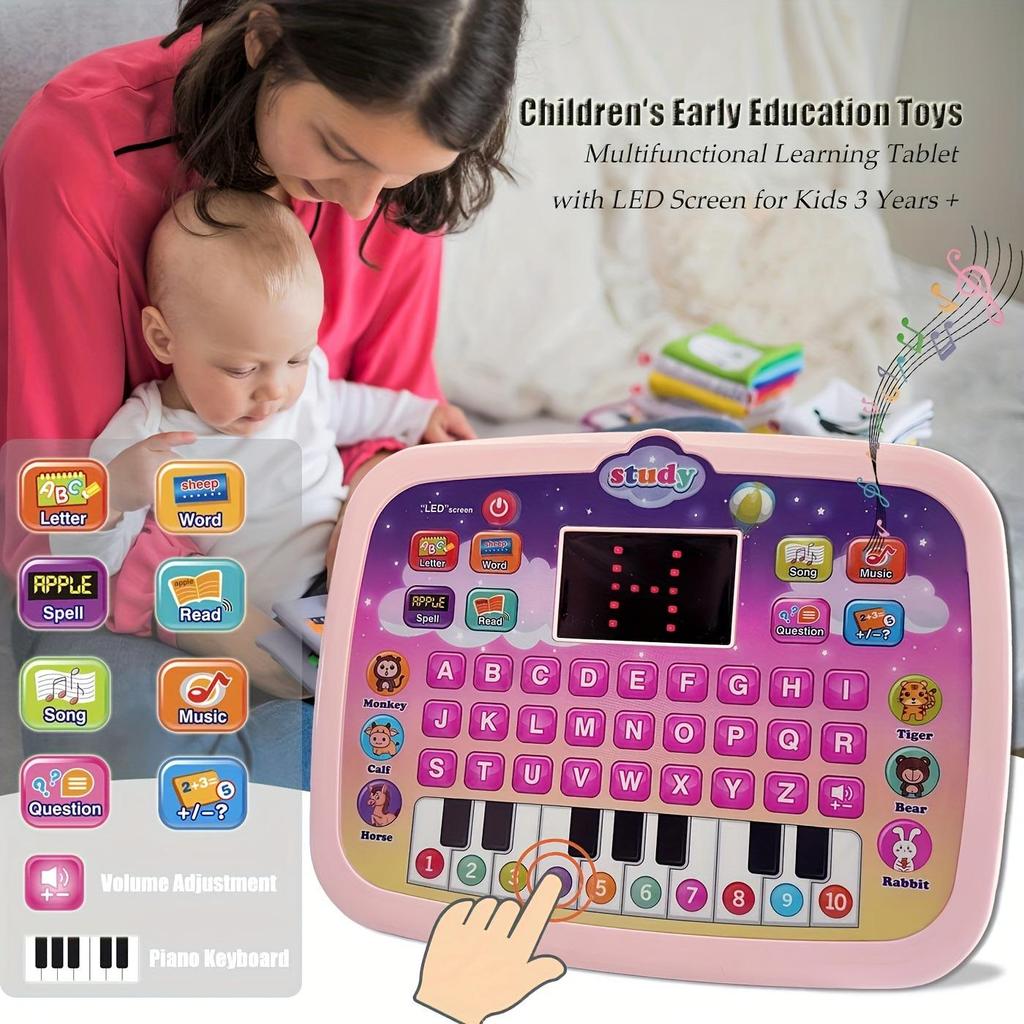 LED Screen Light Tablet for Kids: Learning & Storytelling Multi-functional Toy