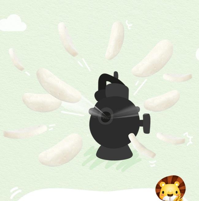 Organic Korean Rice Snack – Apple / Spinach 30g (No Added Sugar, Gluten-Free)