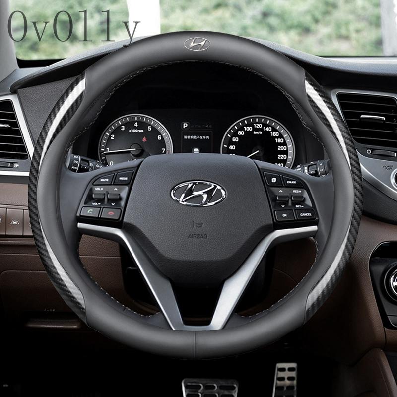 Car steering wheel cover for Hyundai I10 Getz Grand Starex Accent Elantra Atos Sonata Santa Fe Tucson I40 Ioniq Atoz Car