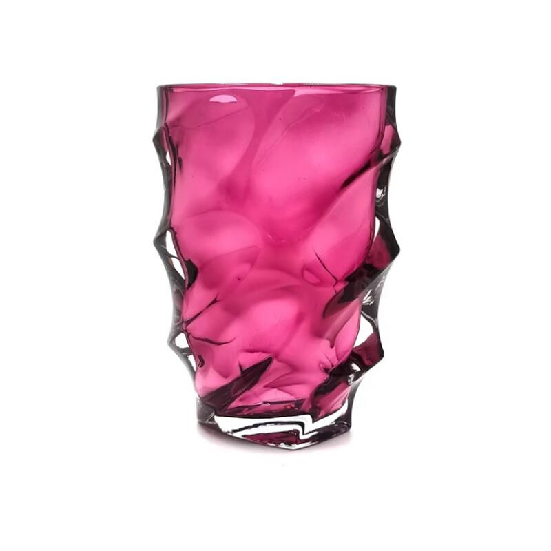 Elegant Transparent Glass Vase