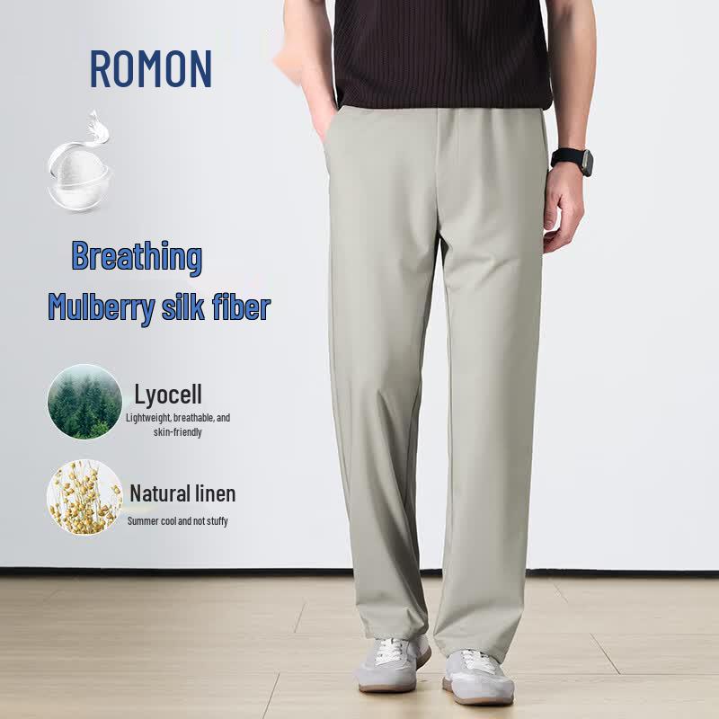 

Romon Men s Tencel Blend Casual Pants 5XL