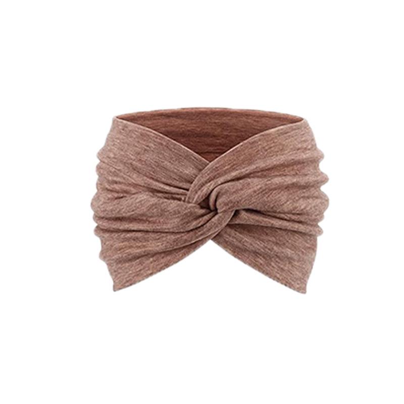 Printed Headband Sports Running Bohemian Face Wash Makeup Hair Cross Wide-brimmed Headband for Women