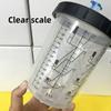 1 Set Spritzpistole Farbmischbecher H/O Schnellbecher Farbsystem Spritzpistolenbehälter 165 ml / 400 ml / 600 ml Einweg-Farbbecher