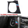 Real Carbon Fiber Interior Trim Decor Cover Sticker For BMW 3 4 Series F30 F34 M