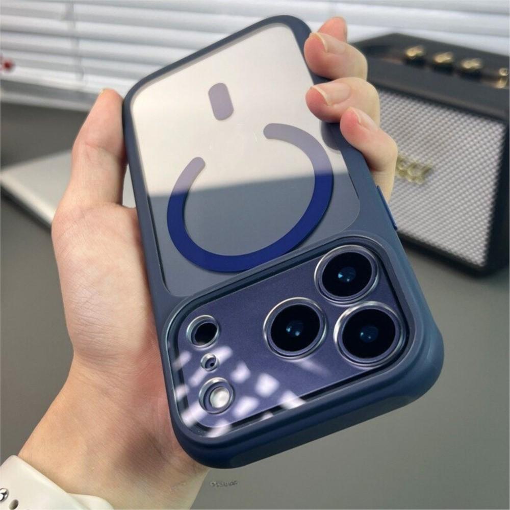 Transparent Shockproof Magnetic Case For For Iphone 17 Air 16 1 14 13 Pro Max Camera Protection For Magasfe Wireless Charge Cover